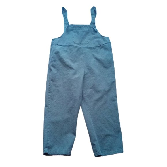 Khaki Green Overalls Fits Large - Picture 1 of 2
